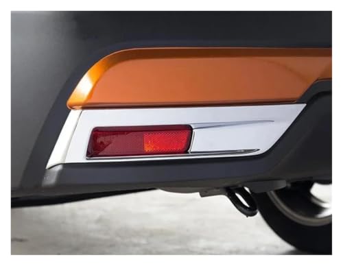 Cubierta de luz trasera cromada para Nissan Kicks 2016-2020 5