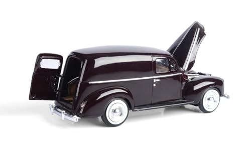 1940 Ford Sedan Delivery Hardtop 1:24 Burdeos miniatura 3