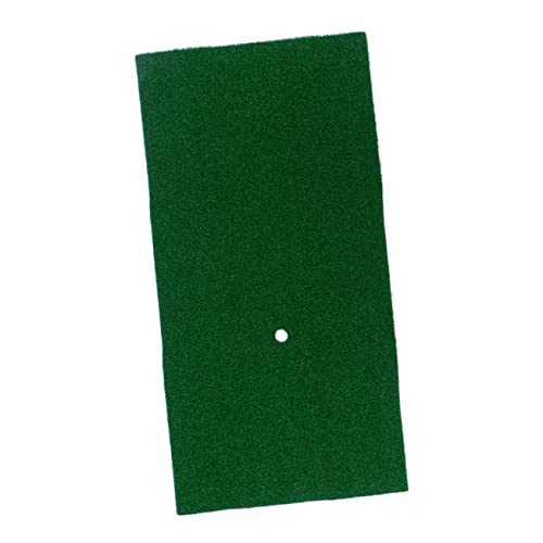 GOOHOCHY Residential Golf Practice Mat Durable Indoor Putting Turf for Home Office and Backyard Training Easy to Clean Non Slip Backing