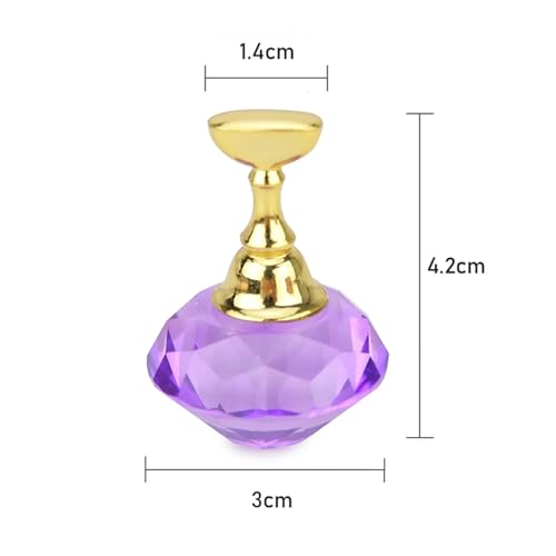 Kit de soporte para arte de uñas con 5 bases magnéticas miniatura 6