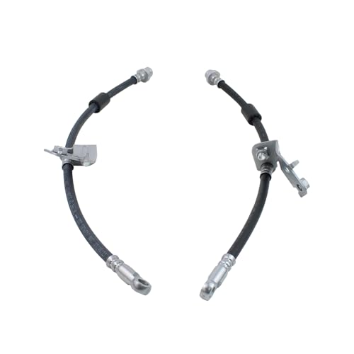 DriveFix Pair Left and Right Front Brake Hydraulic Hose Set for Chrysler 200 2011-2014 Sebring 2007-2010 for Dodge Avenger 2008-2014 Caliber 2007-2012 for Jeep Compass Compass Patriot 2007-2017 by DriveFix - Used condition - Image 4