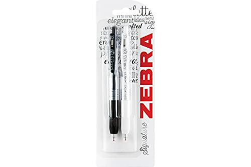 Singolo Zebra Sarasa Clip Nero & Bianco
