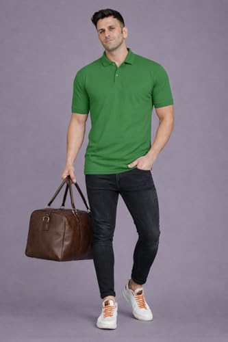 Image of Men Regular fit Polo Neck T Shirt||Casual Wear ||Half Sleeve Tshirt for Men