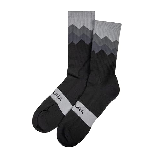 Image of Endura Jagged Cycling Sock Black, Small