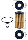 Höhe 1 [mm]: 105.1 Mahle Knecht OX 153/7D2 Öllfilter