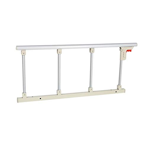 Barandilla de cama para personas mayores lateral plegable y barra protectora 2