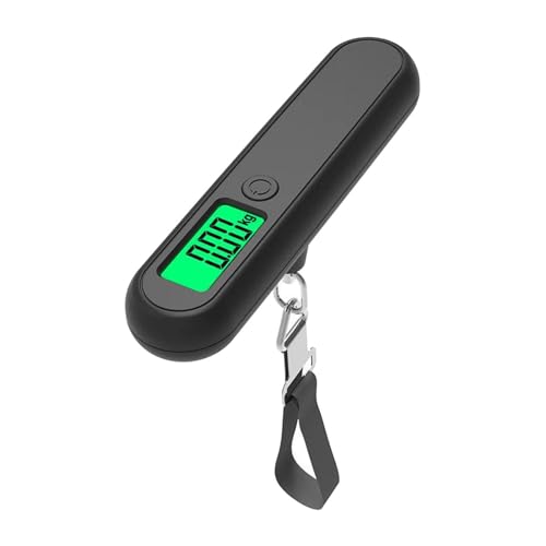 Baeskii Luggage Scale High Precision Digital Luggage Weight Scale Backlight Hanging Luggage Scale for Suitcases Portable Scale MAX 110lb/50kg Suitcase Scale for Travel