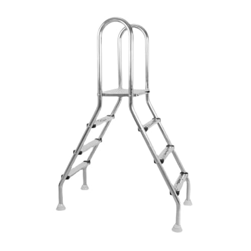 Escalera para piscina de acero inoxidable 304 miniatura 1