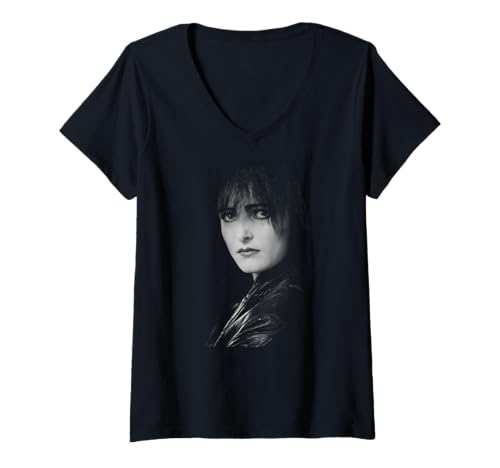 Photo de Femme Siouxsie Sioux And The Banshees Singer par Simon Fowler T-Shirt avec Col en V