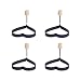 HIC Non-Stick Fried and Poached Egg and Pancake Cooking Rings, Heart Shaped, Nonstick, PFOA and BPA Free, 4.625-Inches x 4.25-Inches, Set of 4