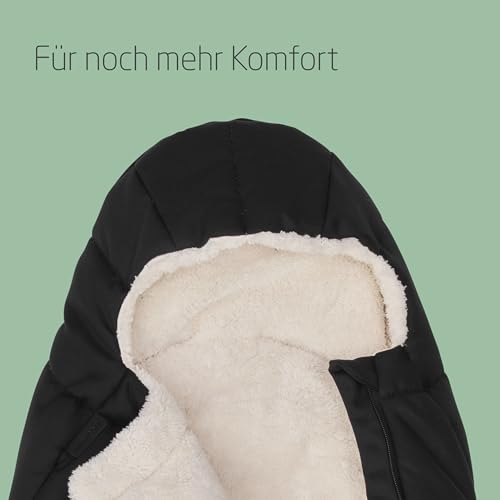 Maxi-Cosi Fußsack für Babyschalen, 45–75 cm, Twillic Black – Ansicht 2