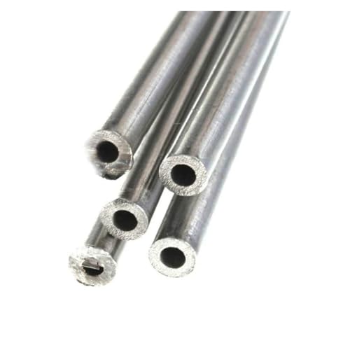 Tubo Metálico Tubo capilar de acero inoxidable 304 sin costura, longitud 250/500 mm, 0,3-8 x,1-12, 1-10 unidades(10x6x250mm 1pcs)