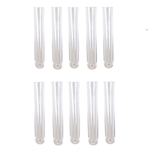 KuAoyoja Molde de resina para plantas de agua de cultivo de plantas de agua, moldes de silicona para resina, moldes de resina epoxi para flores de resina, decoración del hogar (tubo, 10 piezas)