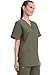 Cherokee Originals Unisex V-Neck Scrubs Shirt, Olive, X-Large