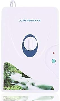 Yangers Generador de ozono Multifuncional Purificador de Agua y Aire Esterilizador Limpiador de Agua para Beber Frutas Alimentos Verduras Temporizador de Lavado de Ropa (600mg/h)
