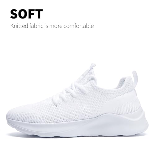 Mens Slip On Sport Running Walking Non Slip Lightweight Sneakers Breathable mesh Shoes Knitted Outdoor Working Casual for Men3