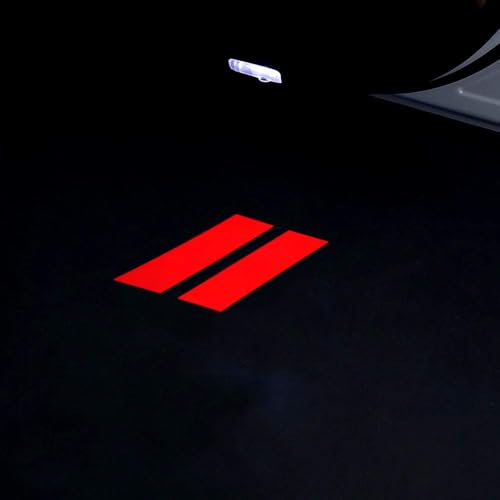 2PCS Non-Fading LED Door Logo Lights Car Accessories HD miniatura 4