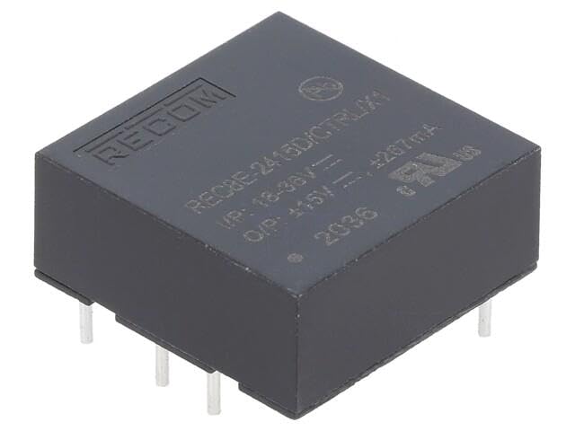Convertisseur DC/DC 8W élimine les chutes de tension 18-36V vers 15VDC