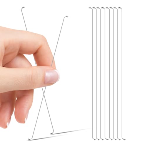iplusmile 10 pièces Lot de Fils de Coupe Acier Inoxydable pour Trancheuse à Fromage Fil de Remplacement Portable pour Découpe Facile de Fromage Jambon et...