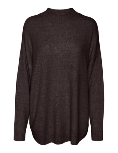 VERO MODA Vmplaza Ls Highnck GA Noos Pull Long Tricot Bouleaudétail : mélange Femme - vue 7