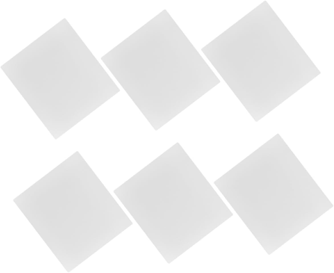 6pcs Clear PVC Craft Mat for Printing Pen Translucent Drawing Board for Precise Sketching and Painting Tool for Creative Projects