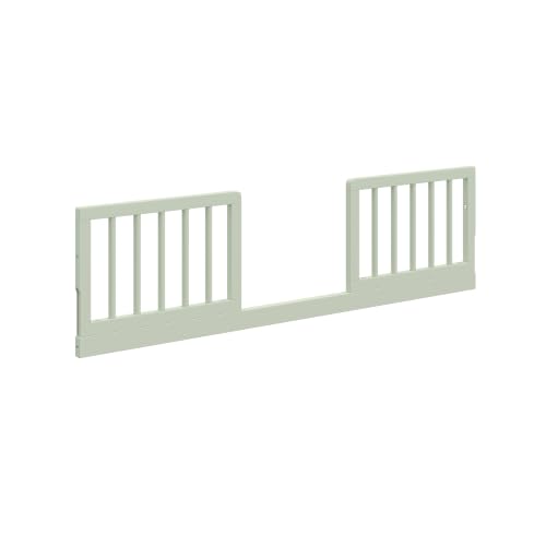 Image of Graco Storkcraft Toddler Safety Guardrail Kit with Dowels - GREENGUARD Gold Certified, Converts Compatible Storkcraft Crib to Toddler Bed, Kit Includes 2 Toddler Guardrails (Sage)