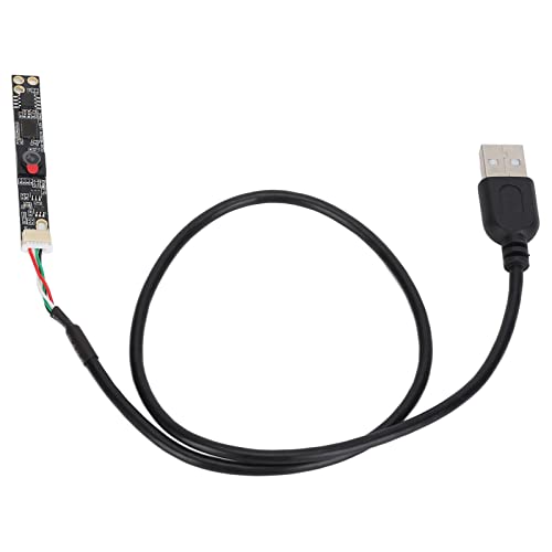 WIHFHGZ Módulo de Cámara 1MP, Enfoque Fijo 2.8mm, Ángulo 66°, Placa Webcam USB 2.0 con Cable - Sensor HD OV9726, Amplia Compatibilidad, para Reconocimiento Facial y Drones