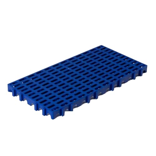 4 Baldosas Modulares Entrelazadas For Suelo, 40 X 80 X 5 Cm, Rejilla De Drenaje Empalmada, For Baño, Garaje Y Terraza.(Blue)