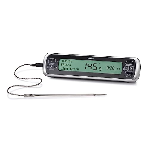 OXO Good Grips Chef's Precision Digital Leave-In Thermometer, Stainless Steel, 1 count - Image 3