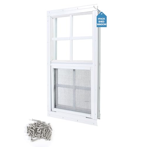 Ktondic 1 Pack Shed Window 14