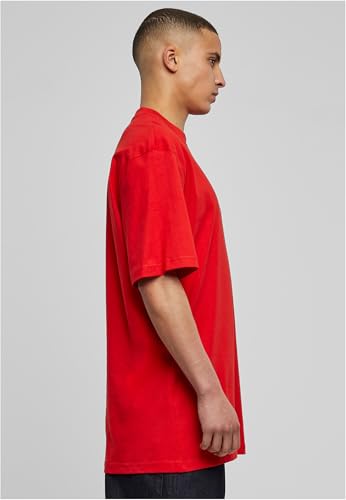Urban Classics TB006-Tall Tee, Camiseta Hombre, Rojo (Red Tb), XL