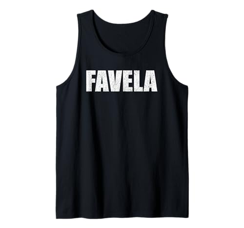 Favela Apellido Retro Hispano Mexicano Español Familia Camiseta sin Mangas