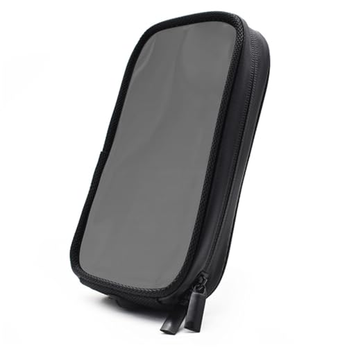 Funda magnética para moto – 25,4 x 15,2 cm, bolsa transparente para depósito de combustible, impermeable, soporte para teléfono móvil, de acceso rápido, mochila de tanque de navegación GPS para viajes
