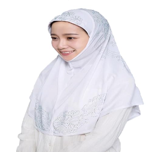 Muslim Head Wrap Scarf Shawl Hijab Long Breathable India Shoulder Girls Headwear
