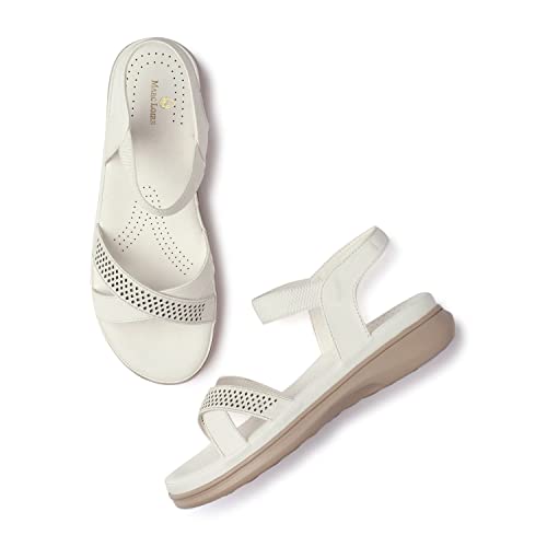 Image of Marc Loire Women's Comfortable Slip on Casual Open Toe Flats Sandals