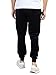 Sergio Tacchini Men's Court Velour Track Joggers, Black, M