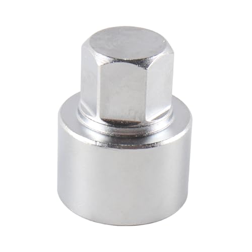 Gorise Llave para tuercas de seguridad de rueda (D.E. 27 mm ), adaptador de dado para tuercas de seguridad de rueda, extractor de tornillos antirrobo
