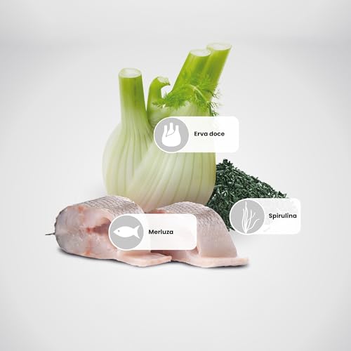 Farmina N&D White para Cães Adultos de Raças Mini e Pequenas Sabor Merluza, Spirulina e Erva Doce 2K