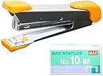 Max HD-10 Stapler Set with 2 Boxes (2000) Staples.