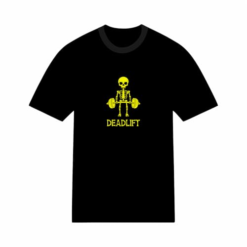 T-shirt fitness Dead Lift humour musculation coton homme et femme