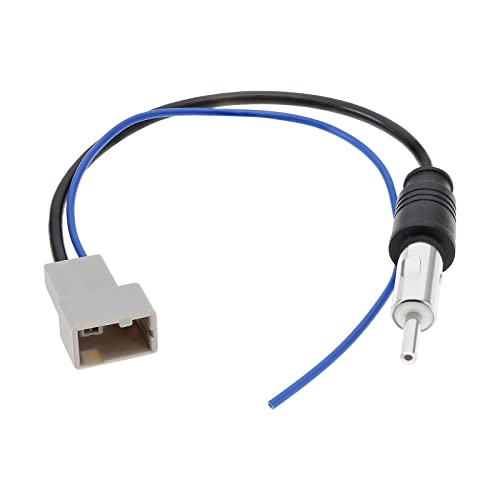 Adaptateur d'antenne Stéréo de Voiture Compatible avec Nissan ALMERA/LIVINA/TEANA/SYLPHY/TIIDA/Qashqai à Partir de 2007 Câble D'antenne Stéréo pour Autoradio