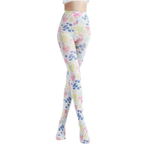 Image of Sahabowi Women Tights, Sheer High Waist Pantyhose, Vintage Control Top Stockings, Siwa 4