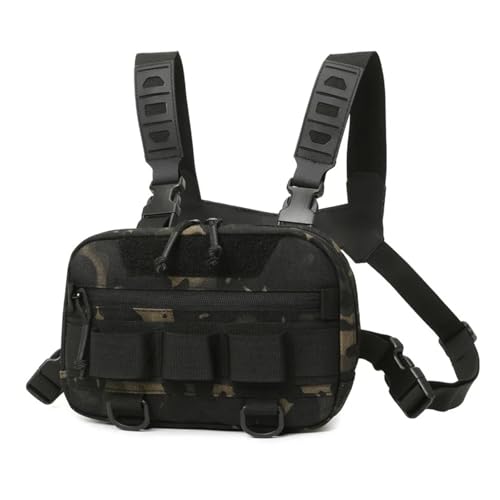 Sac tactique poitrine KLVN gilet rig pouch pour randonnée et camping