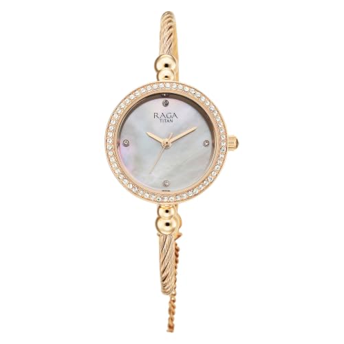 Image of Titan Raga Spotlight 2.0 Quartz Analog 3Hands Display Dial Watch for Women