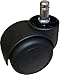 for Office Chair Casters | Heavy Duty | Twin Swivel Set of 5