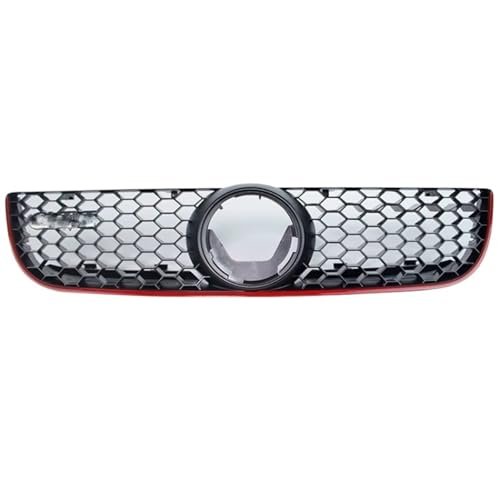Rejilla de capó delantero para Polo 2006-2009: malla de panal y parachoques estilo GTI
