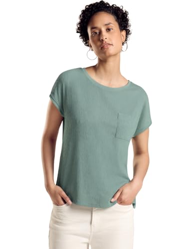 T-shirt Strutumix Vert d'eau Street One A321765 taille 36 pour femmes