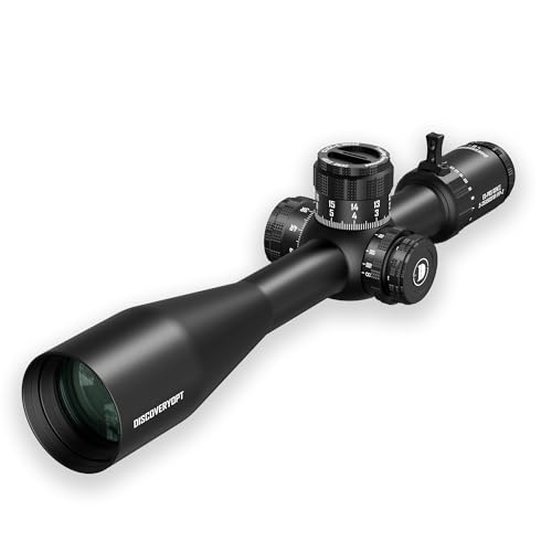 DISCOVERYOPT ED GEN-II 5-25x56SFIR Rifle Scope FFP 0.1 MRAD Illuminated Reticle with Zero Stop 34mm...