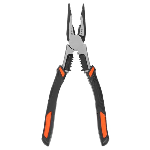 DOITOOL Pinze Becco Becchi Lunghi Multiuso in Acciaio Cromo Vanadio per Elettricisti e Te Pinze Multi-funzione con Impugnatura Ergonomica Antiscivolo per Taglio e Presa Precisa in Spazi
