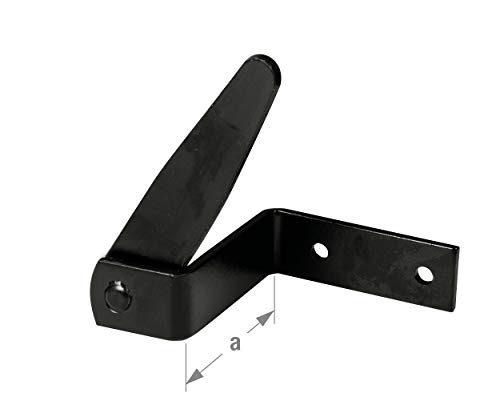 CQFD Arrêt volet à visser déport 50mm noir